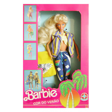 Cor do Verão Barbie (blue and yellow)