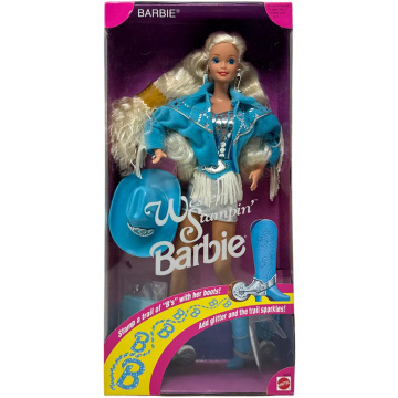 Western Stampin' Barbie Doll