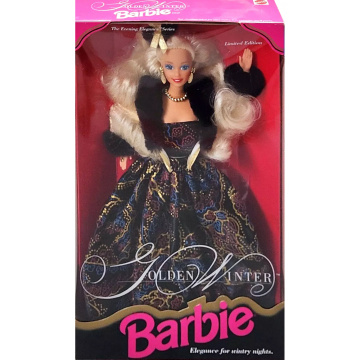 Golden Winter Barbie Doll