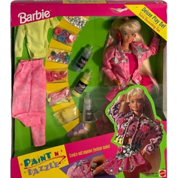 Paint 'N Dazzle Barbie Deluxe Play Set