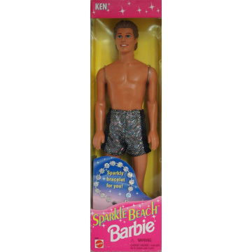 Barbie Sparkle Beach Ken Doll