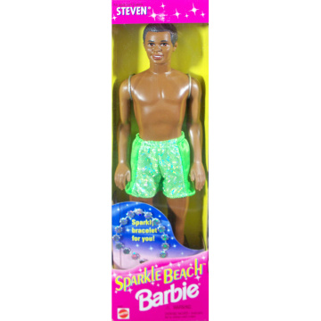 Barbie Sparkle Beach Steven Doll