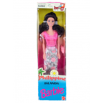 Philippine Islands Barbie II (pink and silver, sleeveless)