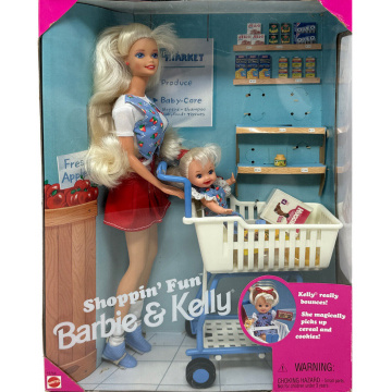 Shopping Fun Barbie & Kelly