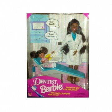 Dentist Barbie AA Doll with Brunette Kelly