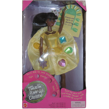 Barbie Twirlin'Make Up Christie Doll (yellow)