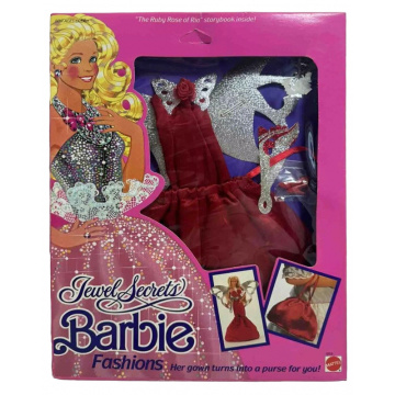 Barbie Jewel Secrets Fashions Ruby Rose of Rio Storybook