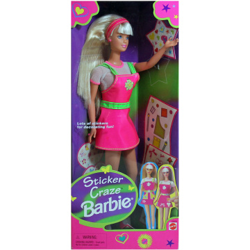 Sticker Craze Barbie Doll (blonde)