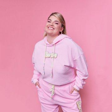 Plus Size Barbie™ Graphic Hoodie