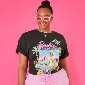 Plus Size Barbie Beach Party Tee