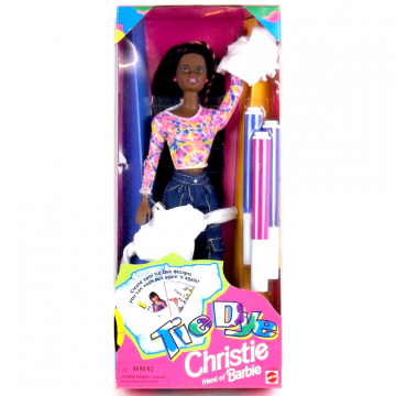 Tie Dye Barbie Christie doll (AA)