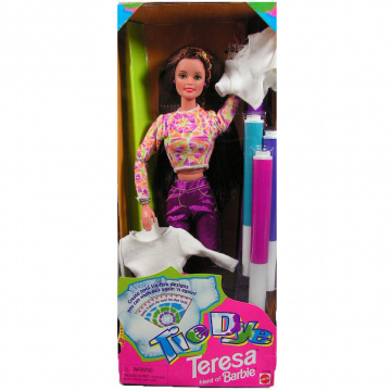 Tie Dye Barbie Teresa doll
