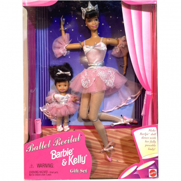 Ballet Recital Barbie And Kelly Gift Set (AA)