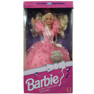 Walmart Anniversary Star Barbie Doll