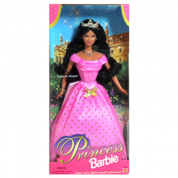 Princess Barbie Doll (pink, Asian)