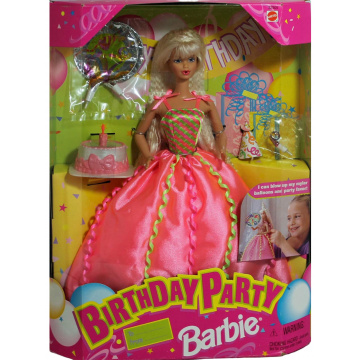 Birthday Party Barbie Doll (blonde)