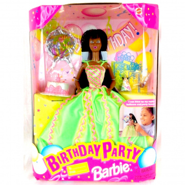 Birthday Party Barbie Doll (AA)
