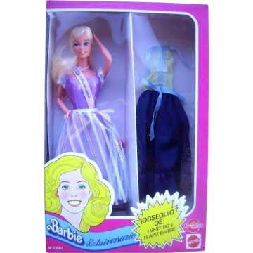 5th Aniversario in Spain Barbie doll