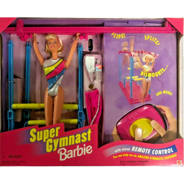 Super Gymnast Barbie Doll