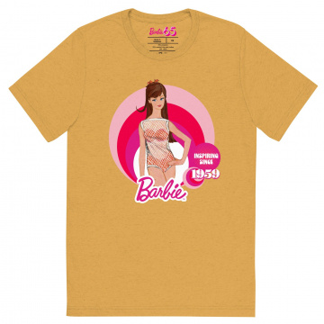 Barbie 1960's Inspiring Since 1959 Yellow T-Shirt
