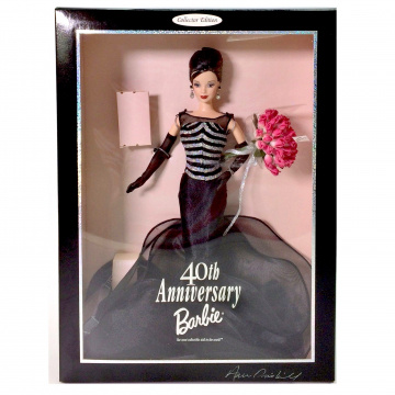 40th Anniversary Barbie® Doll (brunette)