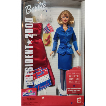 Barbie President 2000 Doll (blonde)