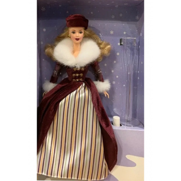 Victorian Ice Skater Barbie Doll