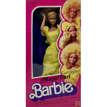 Magic Curl Barbie Doll