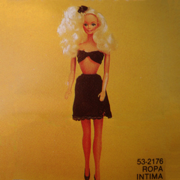 Ropa Intima Barbie Fashion (Rotoplast)