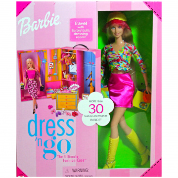 Dress 'n Go Ultimate Barbie Fashion Case Gift Set