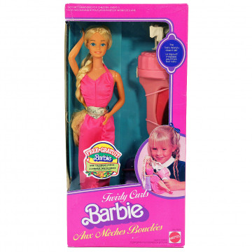 Twirly Curls Barbie Doll