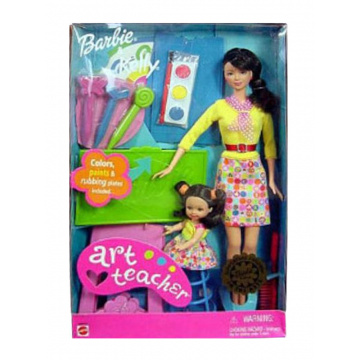 Art Teacher Barbie & Kelly (Asian)