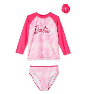 Mattel Girls' Barbie 3-Piece Swim Set