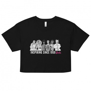 Barbie Inspiring Since 1959 Crop Tee