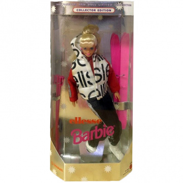 Ellesse Barbie Doll - Goldwin Exclusive (white-black-red)