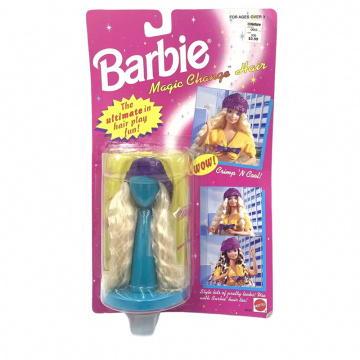 Barbie Magic Change Hair (Blonde, Purple)