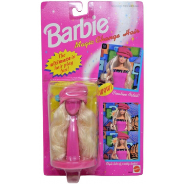 Barbie Magic Change Hair (Blonde, Pink)