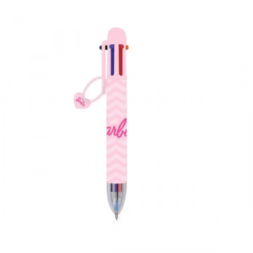 Barbie 8-color pen - pink