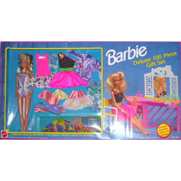 Barbie Deluxe 100 Piece GiftSet