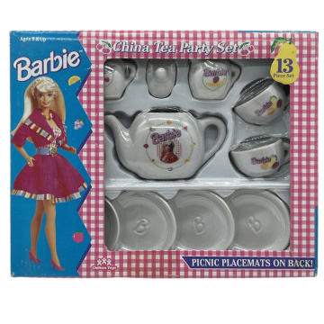 Barbie Picnic Placemats on back! Set