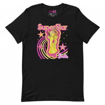 Barbie 1970's Superstar Black T-Shirt