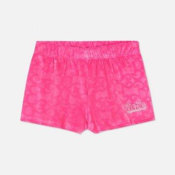 Barbie The Movie Velour Elasticated Shorts