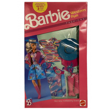 Barbie Western Fun Fashions COWGIRL LOOK
