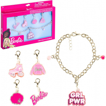 Luv Her Girls Add A Charm Box Set with 1 charm bracelet & 5 interchangeable charms 