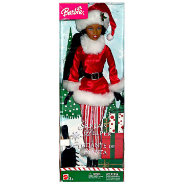Santa's Helper Barbie (AA) Doll