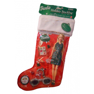 Holiday Stocking Barbie Doll
