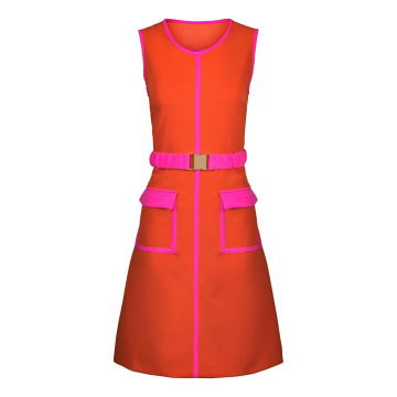 Hilary MacMillan x Barbie® 65 - Barbie® Belted A-Line Dress