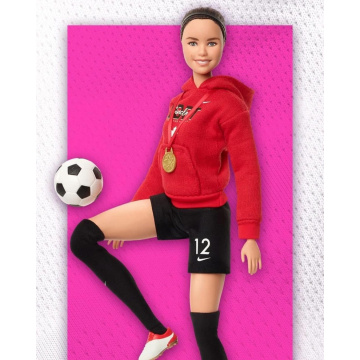 Christine Sinclair Barbie Doll