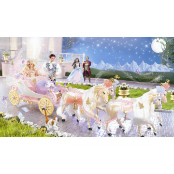 Barbie as The Princess and The Pauper Royal Carriage