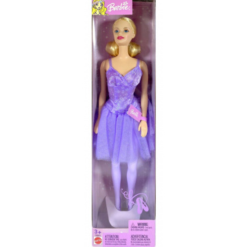 Ballet Star Barbie Doll (blonde, purple)